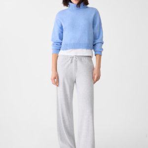 Phoenixtshirt Soft-touch Knit Sweater in Sky Blue